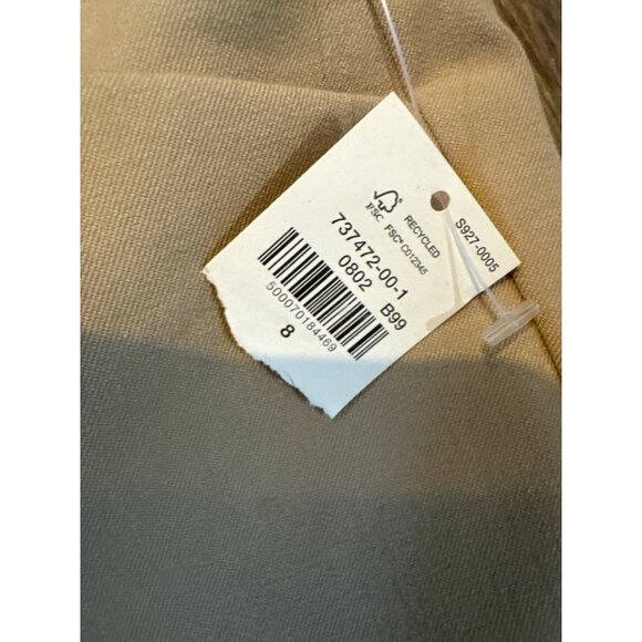 Old Navy High-Rise Pixie Pants Beige Size 8 Never-Fade Secret-Slim Stretch Pocke - Picture 5 of 10